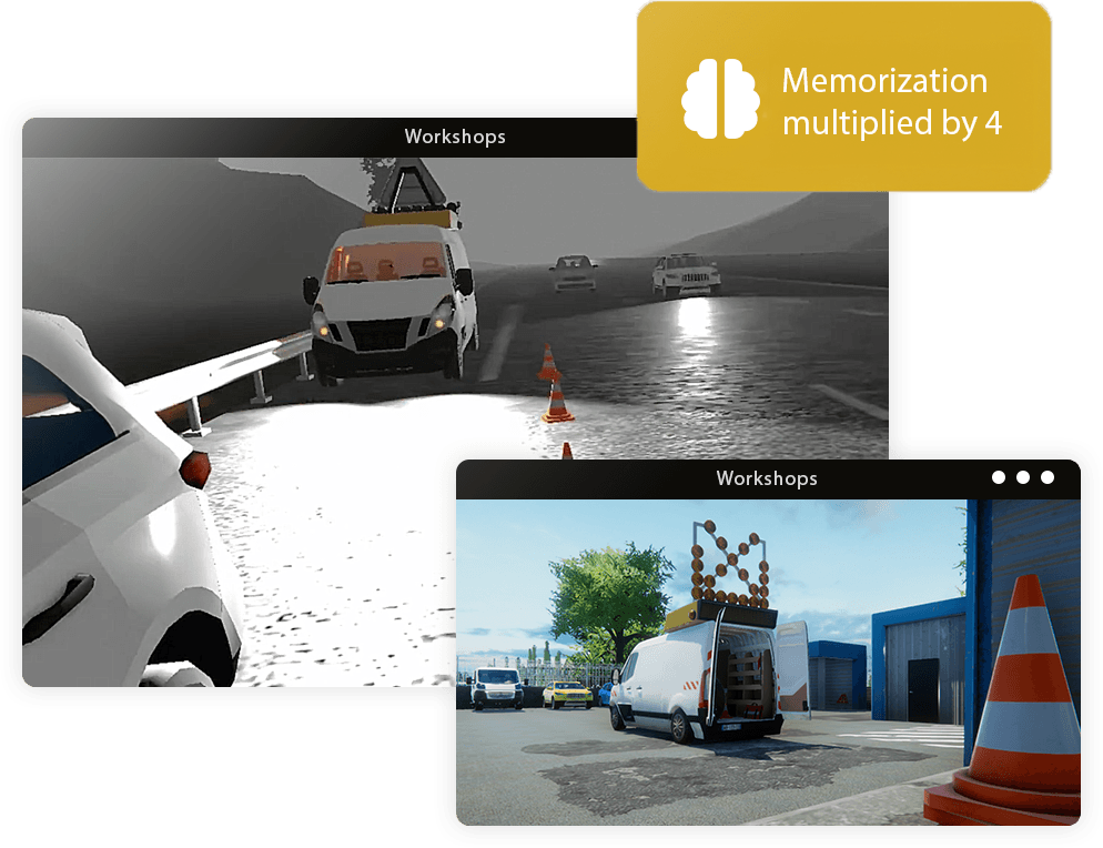 Immersive training workshops