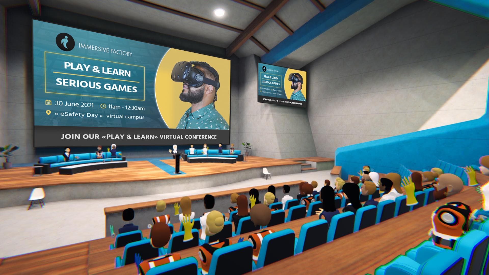 How to participate in our PLAY & LEARN virtual conference ?