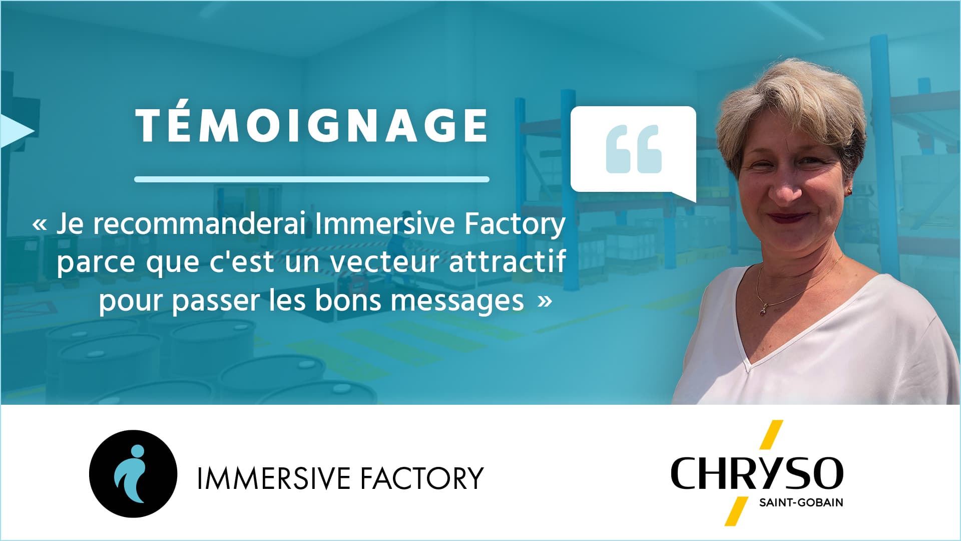 En immersion chez Chryso