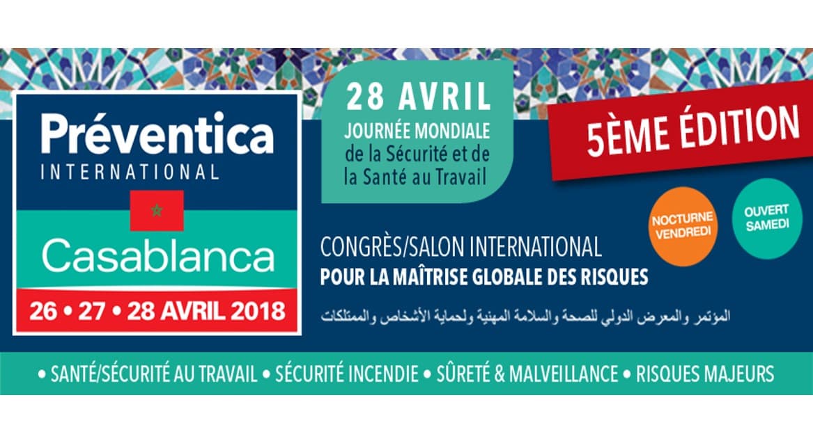 International Préventica fair in Casablanca