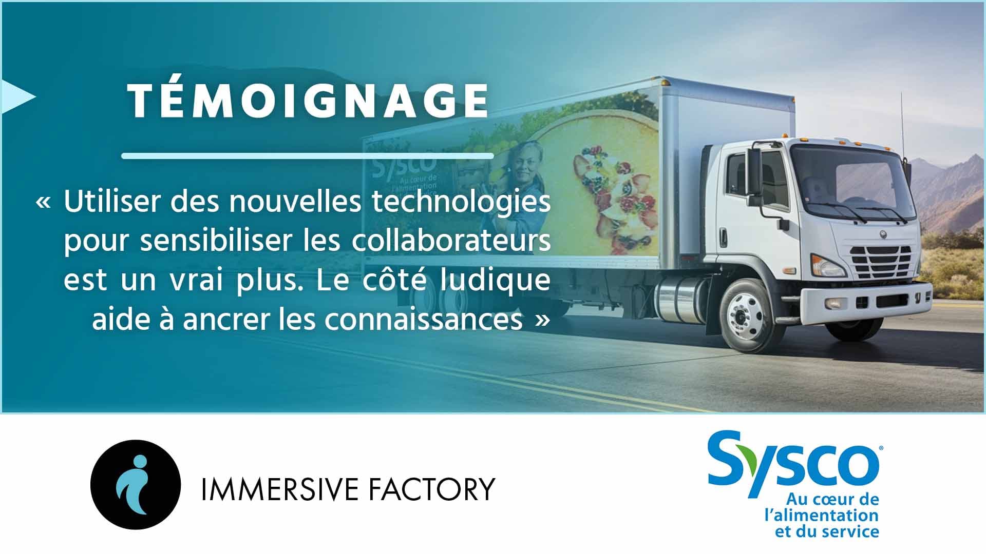 En immersion chez Sysco
