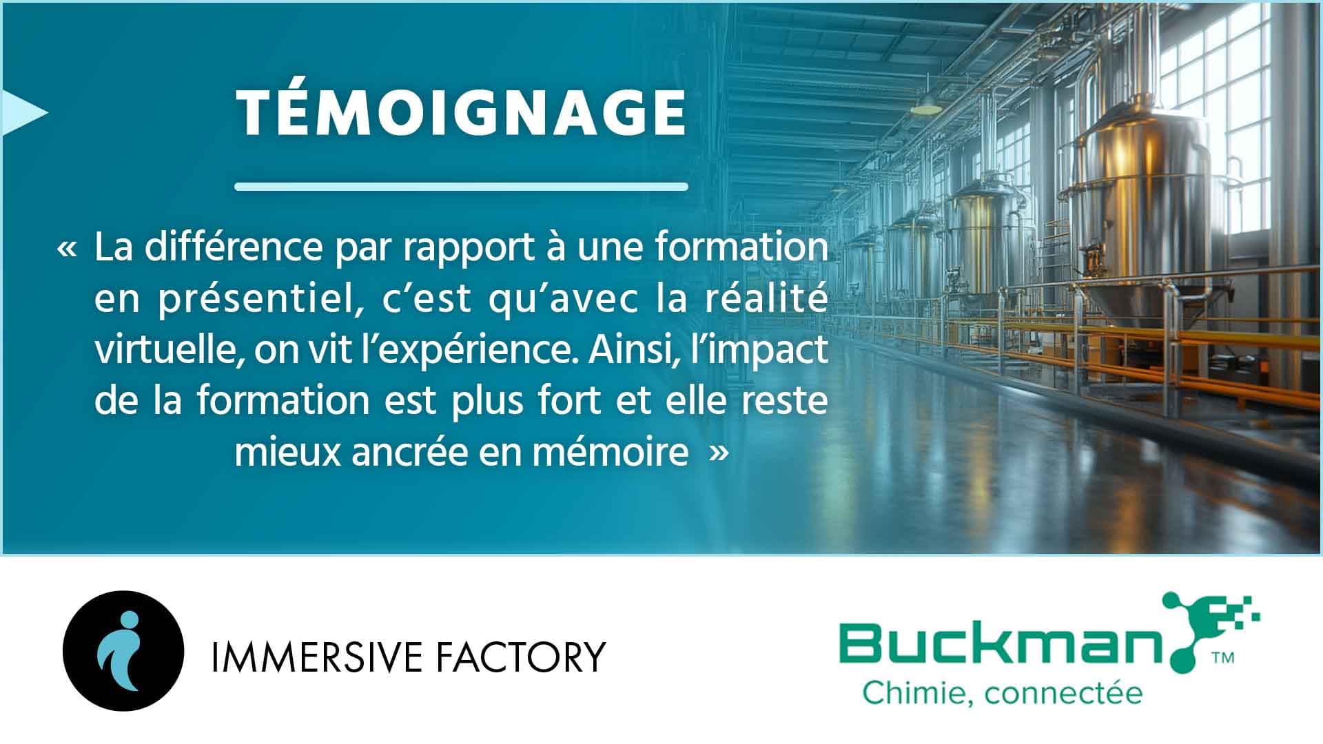 En immersion chez Buckman Laboratories