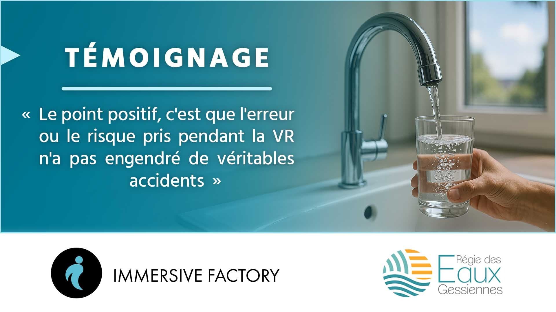 La réalité virtuelle : Un nouvel angle pour la sécurité à la Régie des Eaux Gessiennes