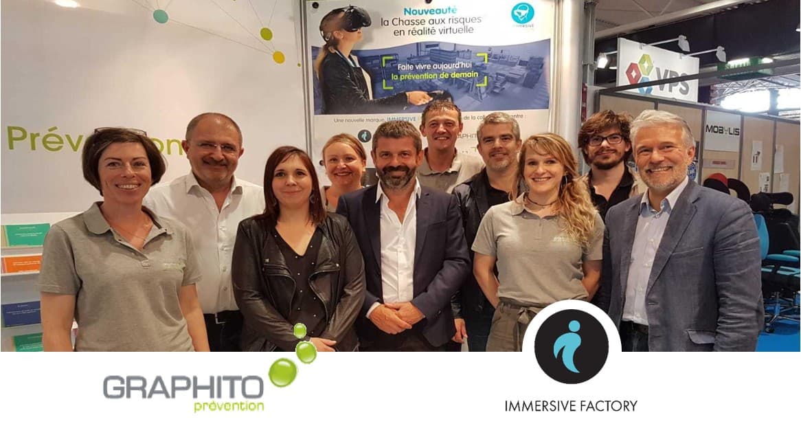 Graphito Prévention & Immersive Factory lancent une nouvelle offre en réalité virtuelle pour lutter contre l’accidentologie au travail