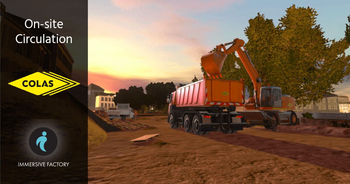 Colas Group chooses Immersive Factory and HTC Vive Pro to innovate in safety training