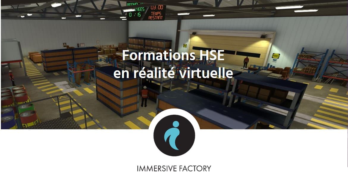 Innovation : Une plateforme de formations HSE en réalité virtuelle