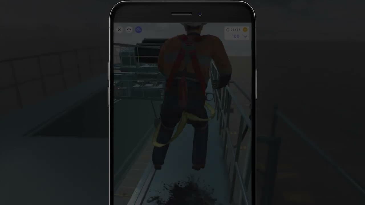 Utilisation d'une ligne de vie