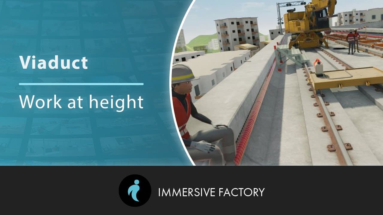 Travail en hauteur - Viaduc