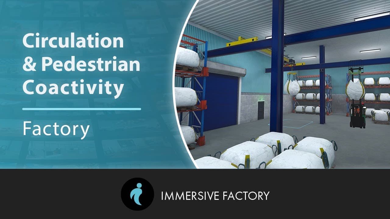 Circulation et Coactivité Piéton – Usine