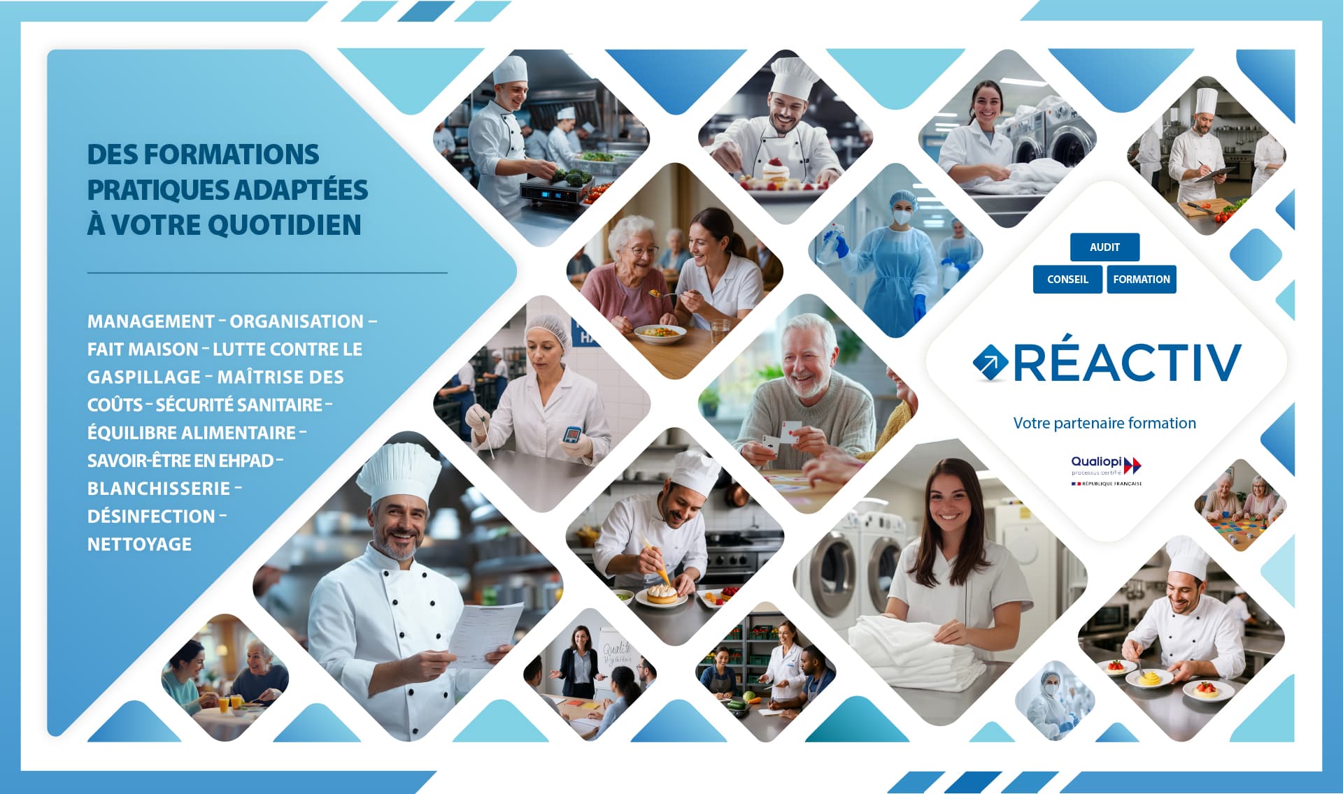 Catalogue de formations de Reactiv