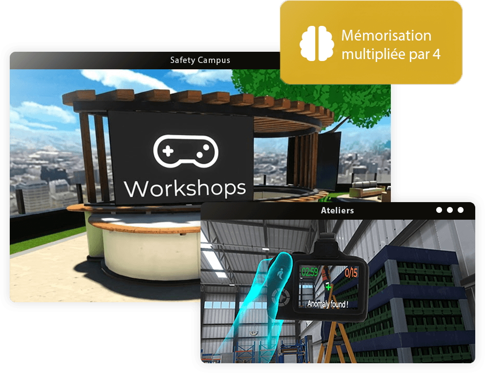 Ateliers de formation immersifs