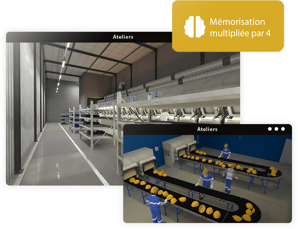 Ateliers de formation immersifs