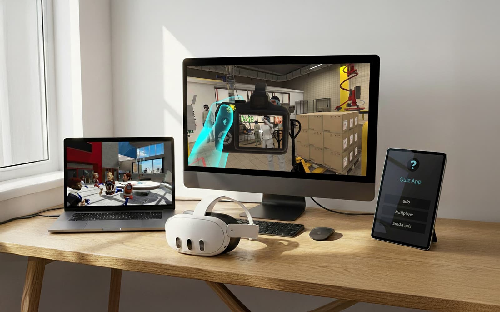 Équipement immersif