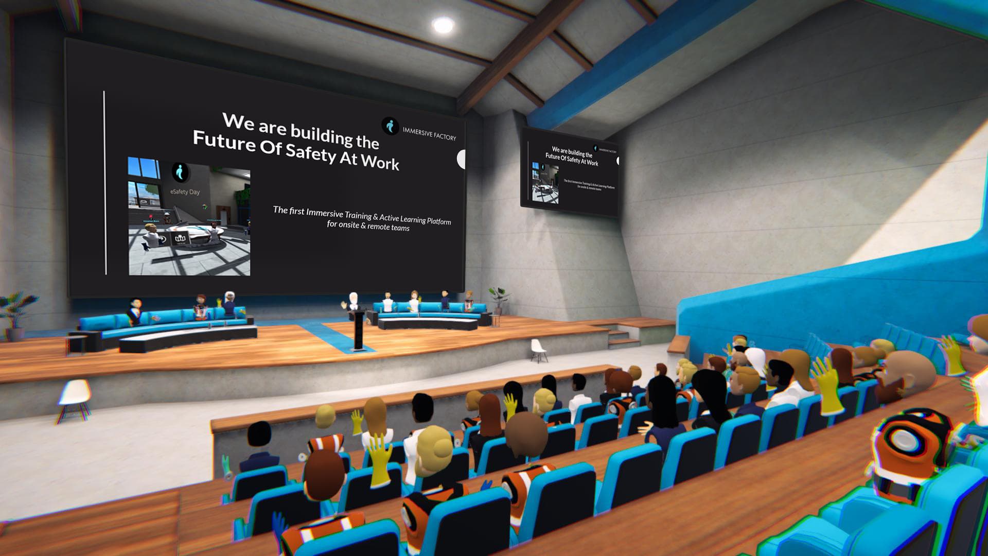 Conference room on the virtual campus