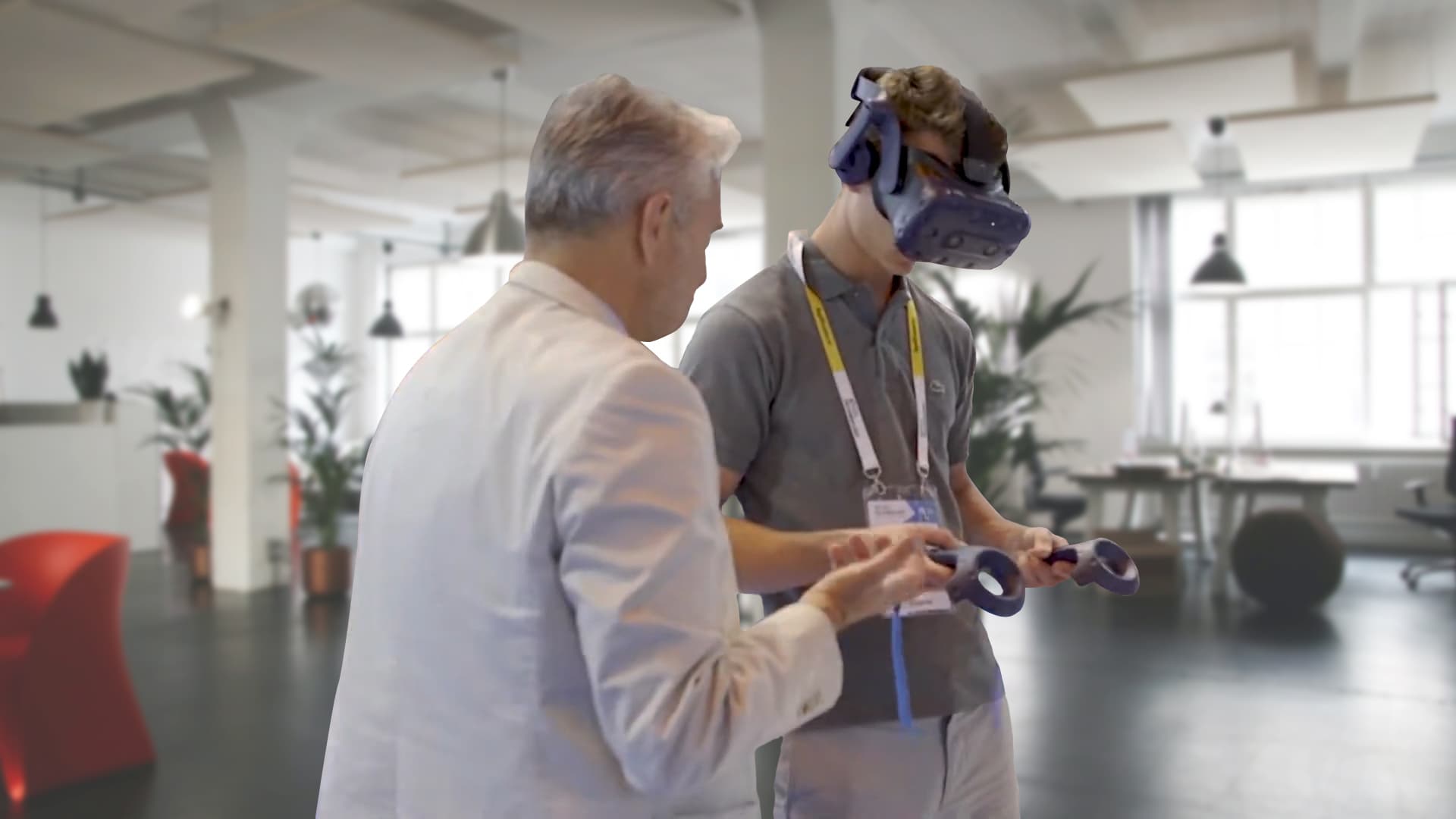 Moderate a virtual reality safety day