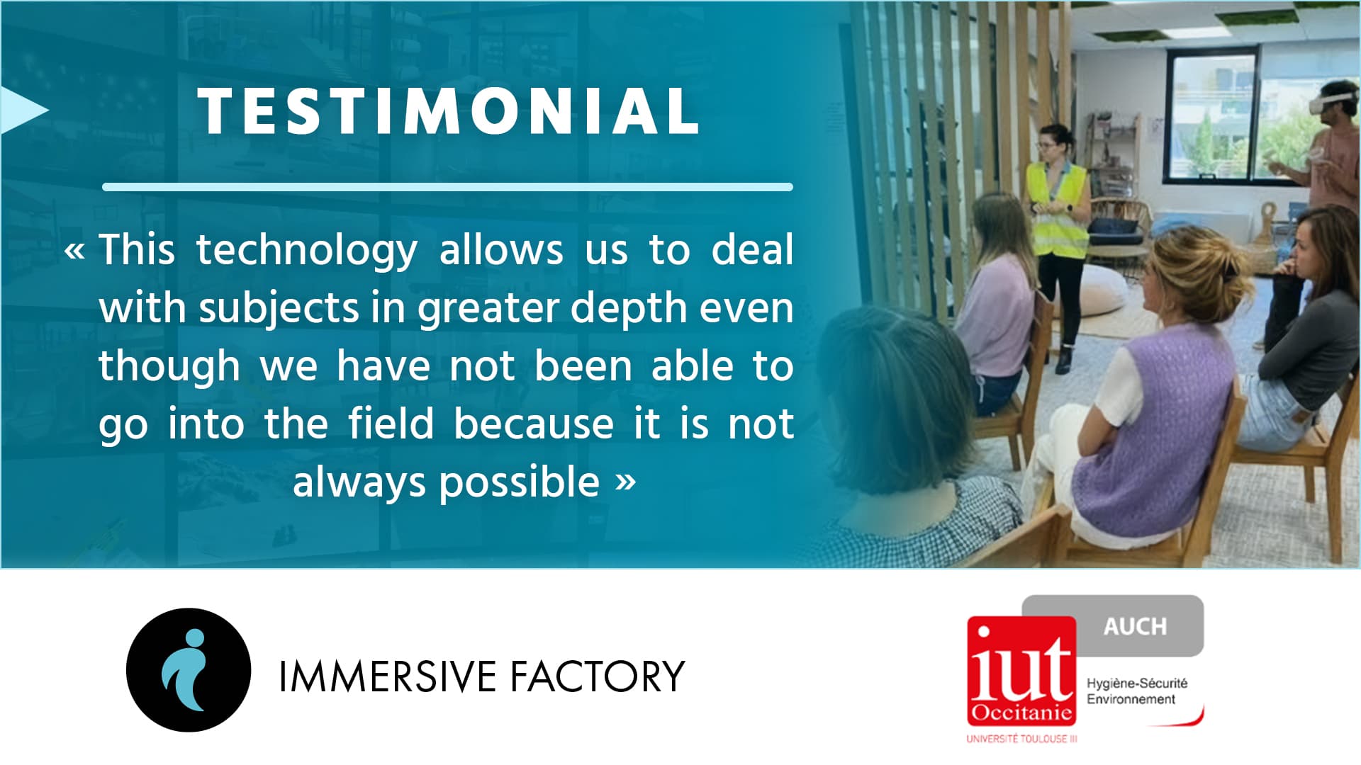 Testimony of an EHS Student