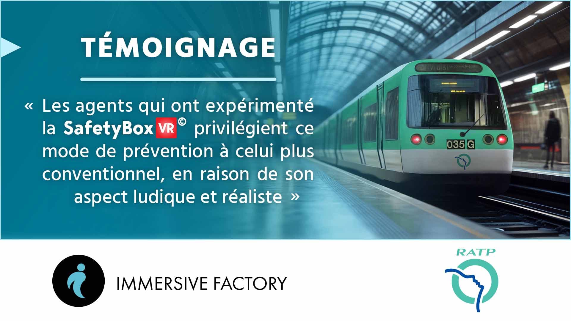 En immersion à la RATP