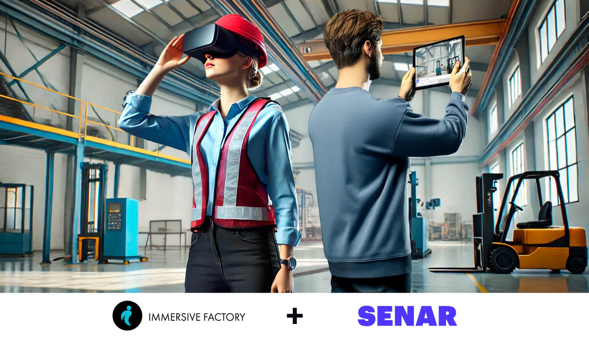Immersive Factory and Senar Join Forces to Launch the Most Comprehensive AR/VR Safety Training Suite on the Market