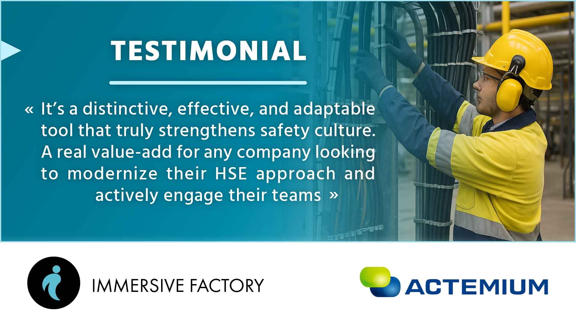 Immersed at Actemium Côte d’Or