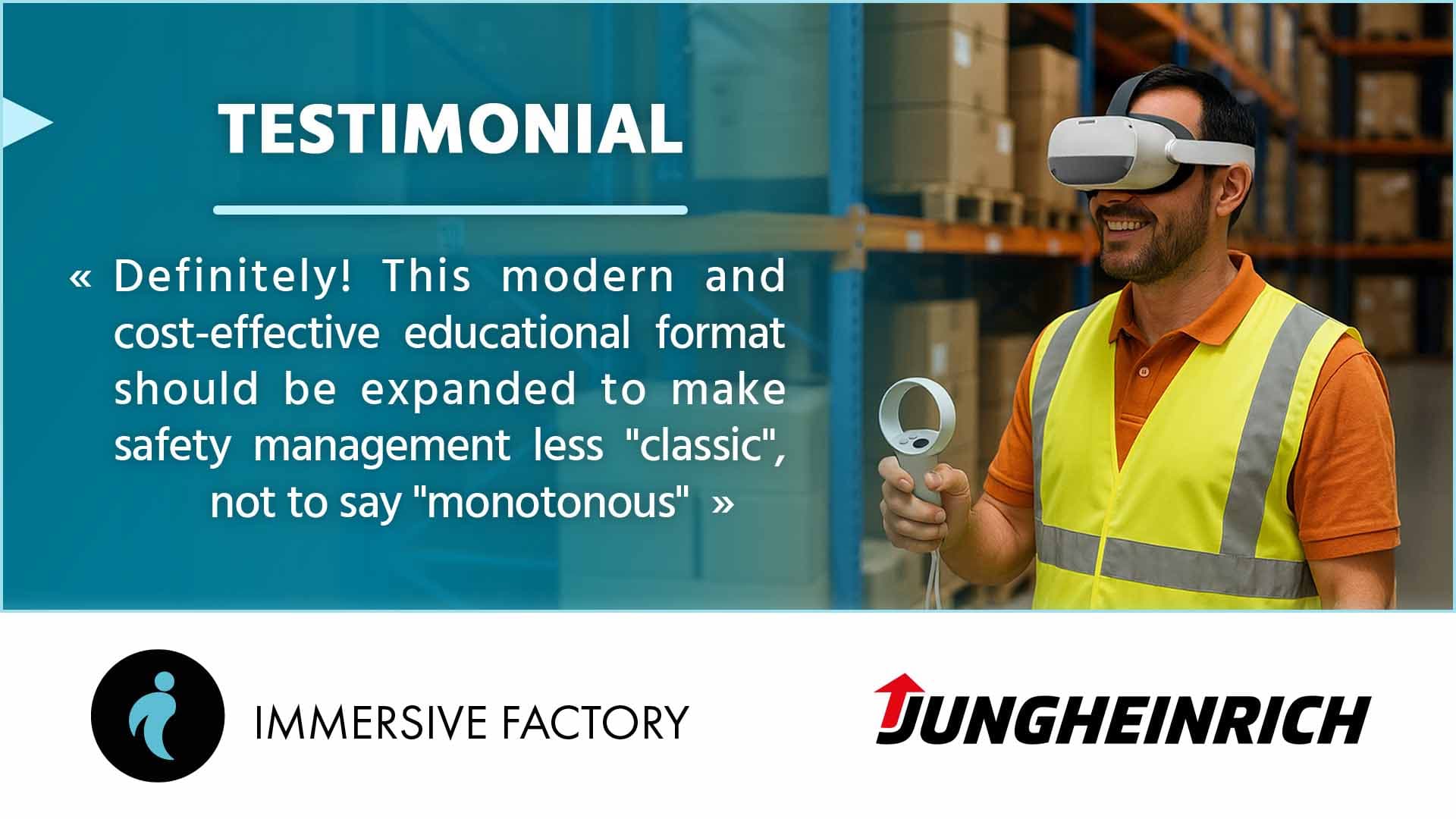 Jungheinrich Reinvents Safety Training: When Digital Immersion Replaces Monotony