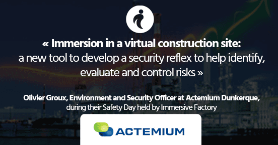 Actemium testimony during the Safety day