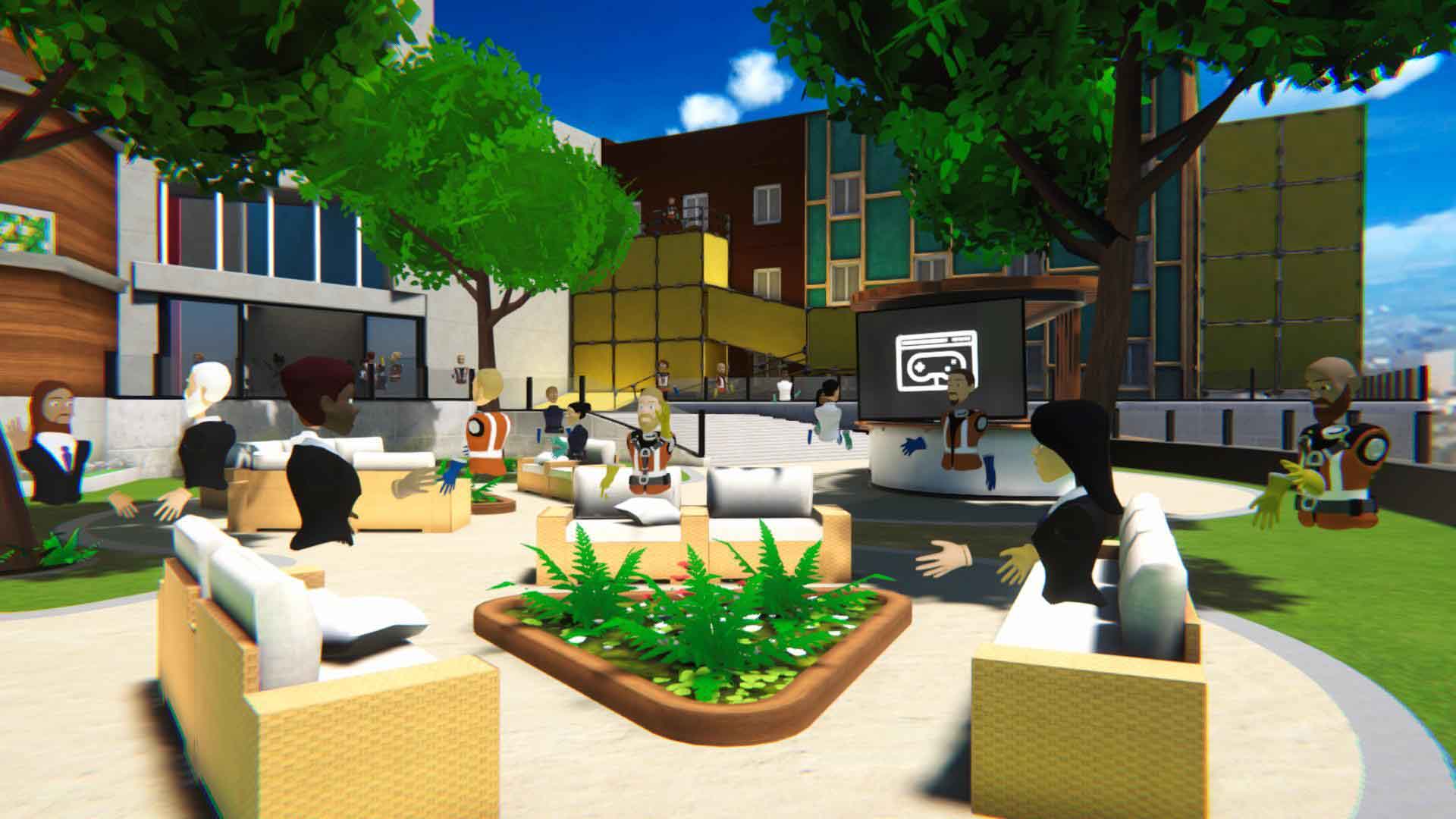 Visual from outside the virtual campus