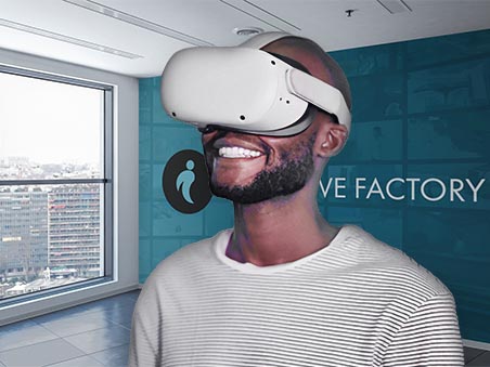 VR headset training