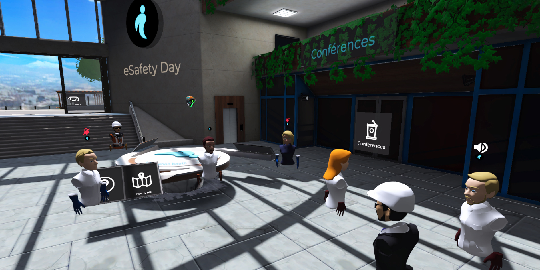 Virtual campus hub